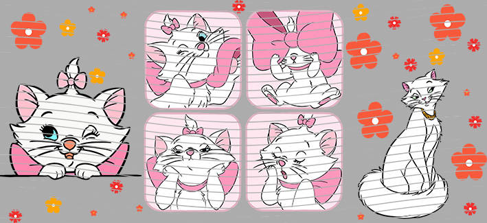 16oz Disney style-D-409